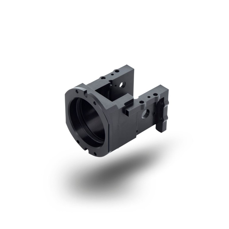 Fertigungsteil_Dispal_Optische Industrie_Drehfräsen_Eloxieren_Schwarzbeschichten